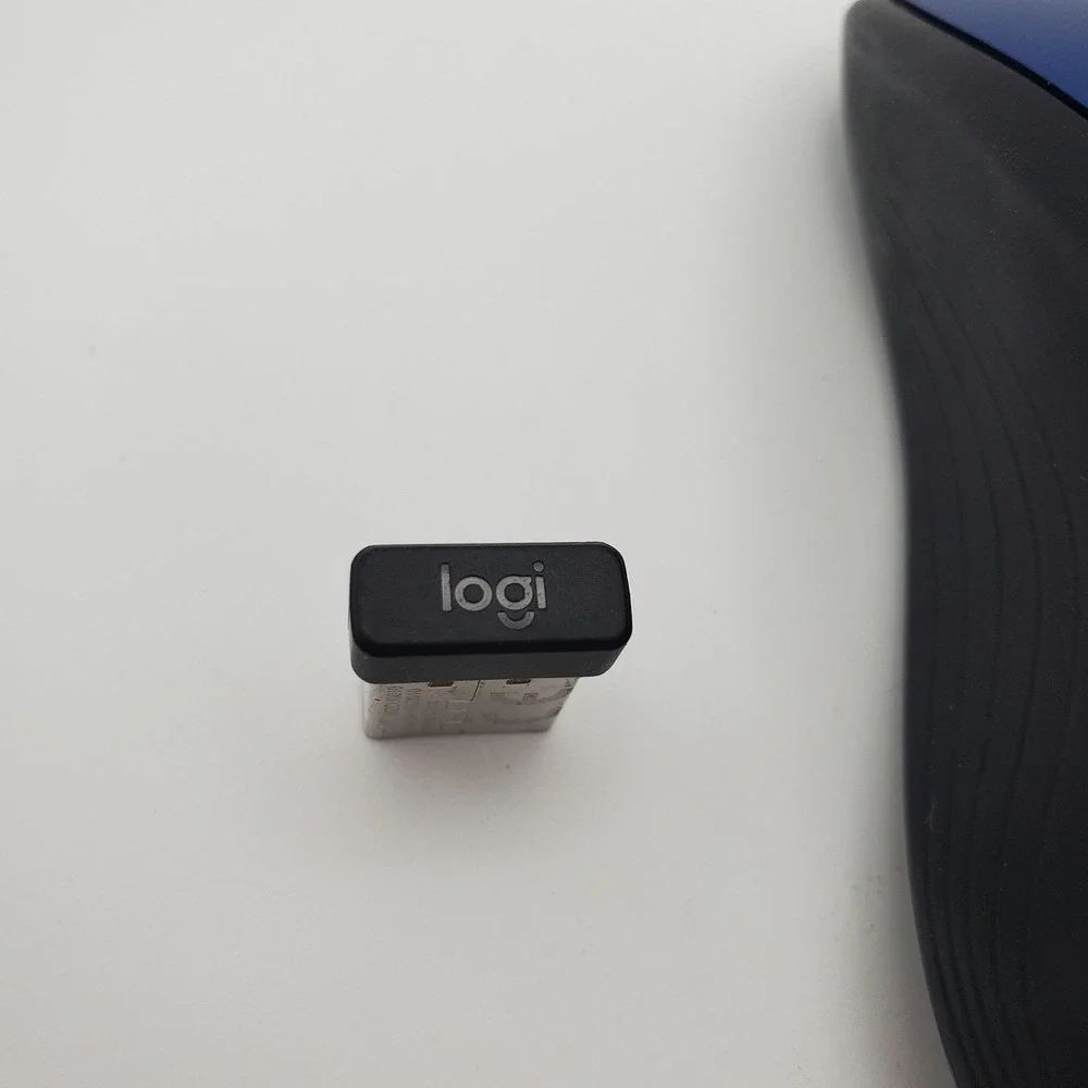 Logitech M310 Wireless Ambidextrous Optical Mouse - Peacock Blue